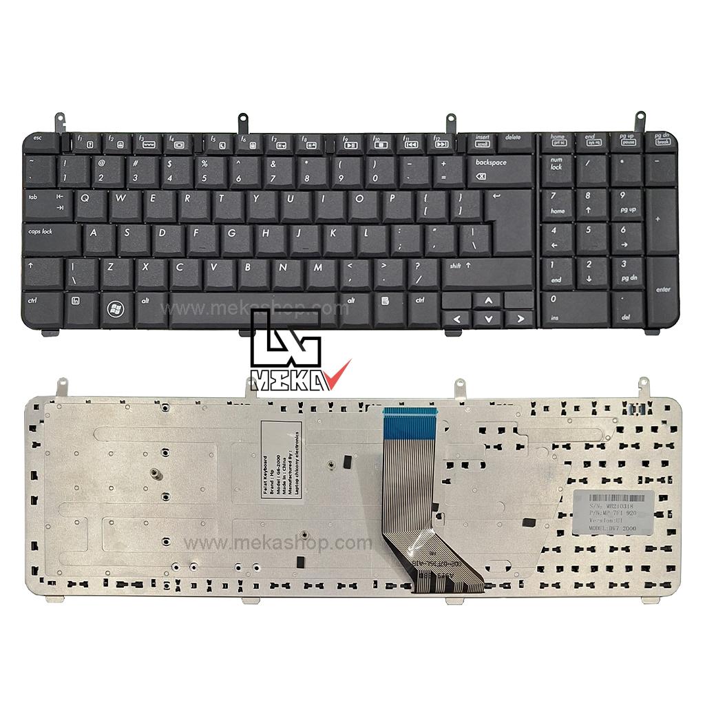 کیبورد لپ تاپ اچ پی HP Pavilion DV7-2000
