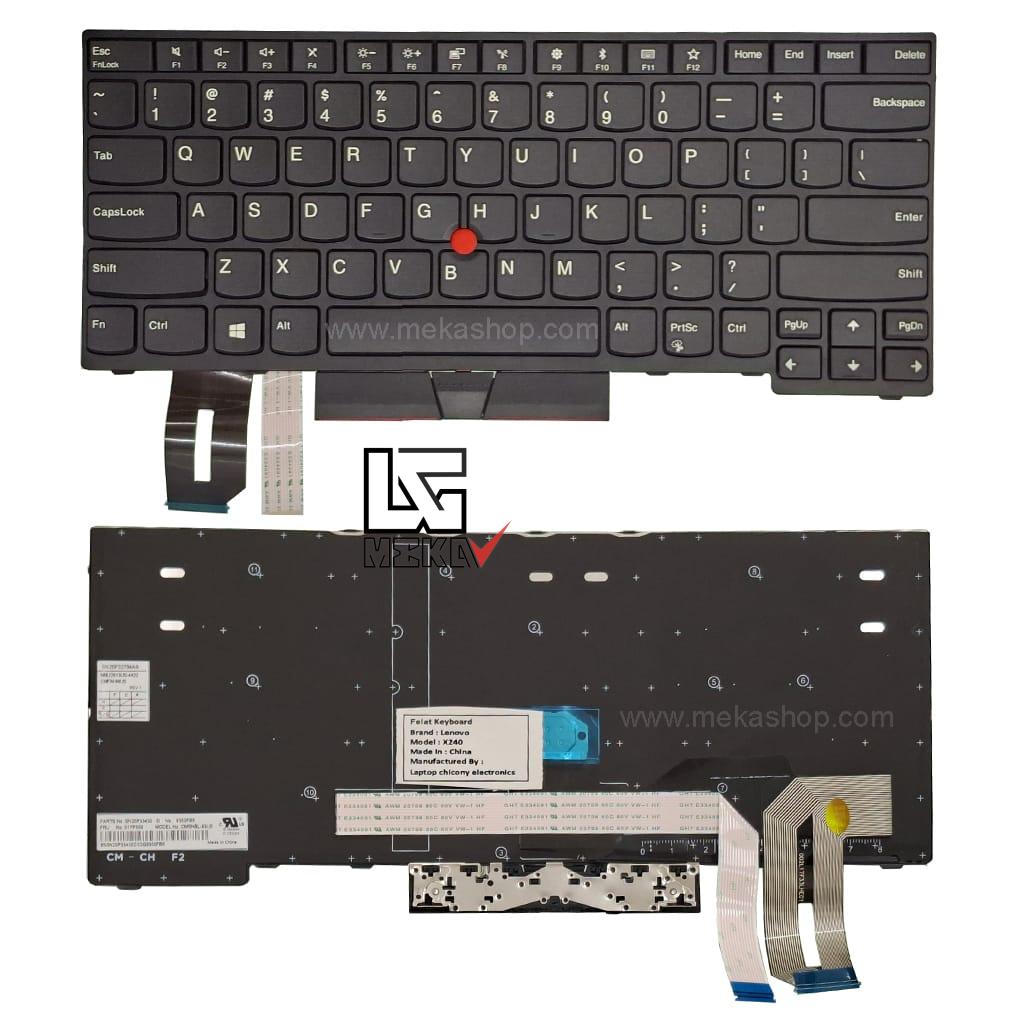 کیبورد لپ تاپ لنوو Lenovo ThinkPad E480 با موس