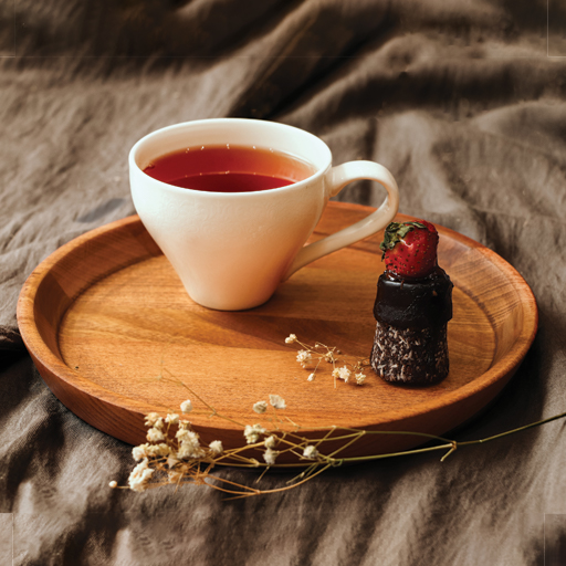 سینی چوبی لبه کج 2 سایز