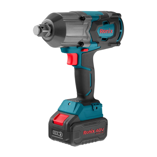 بکس شارژی رونیکس 3/4 اینچ براشلس 40 ولت مدل 8917-40V