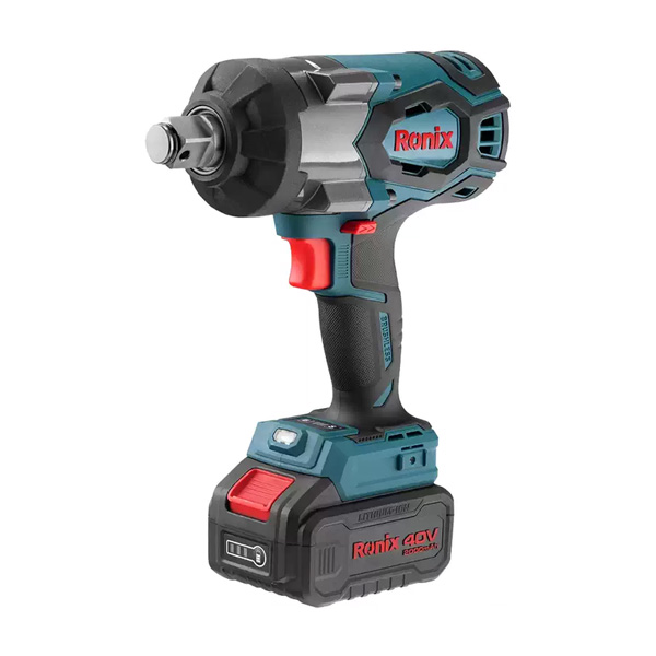 بکس شارژی رونیکس 3/4 اینچ براشلس 40 ولت مدل 8927-40V
