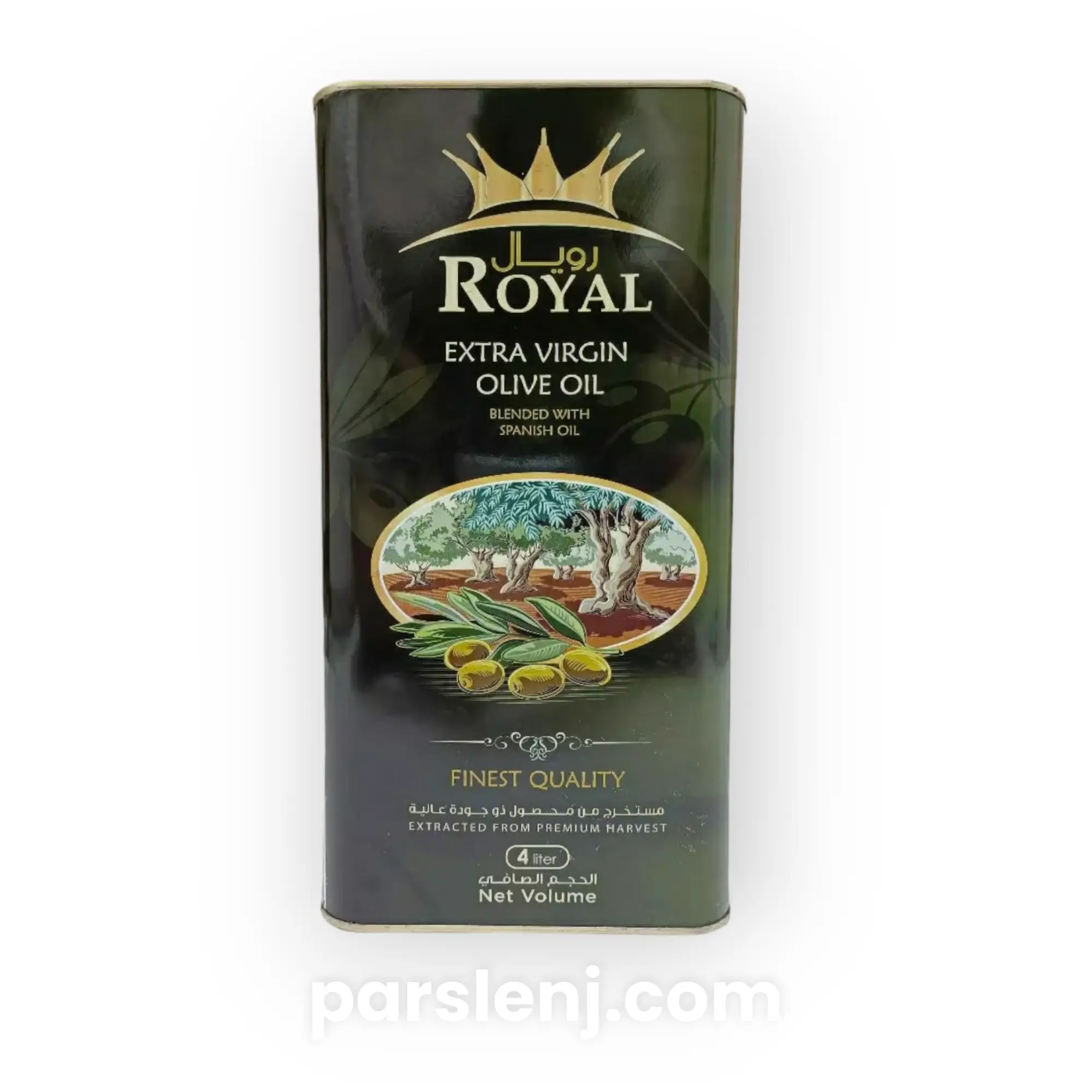 روغن زیتون ارگانیک و فرابکر رویال چهار4کیلویی