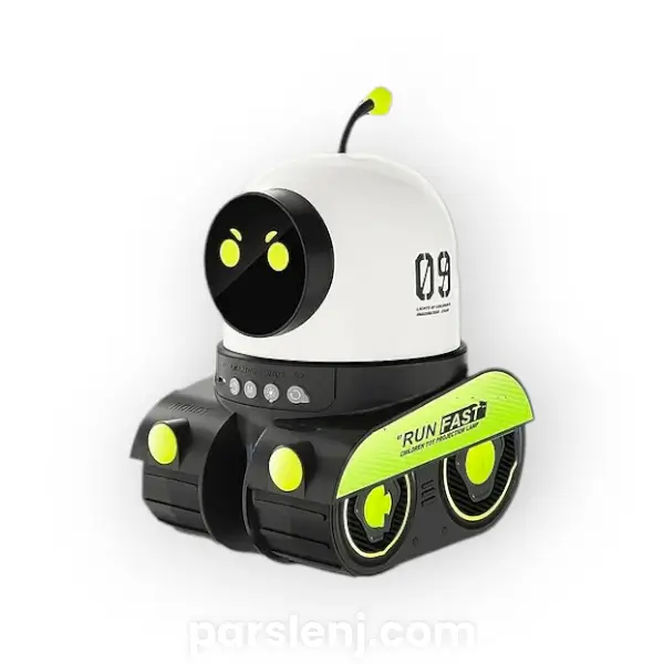 چراغ خواب و پروژکتور کهکشانی طرح ربات lamps galaxy projector robot