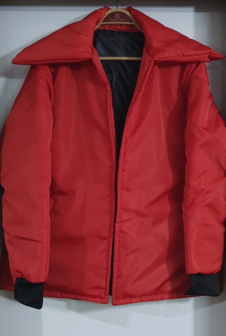 کاپشن یقه پهن زنانه کد te94332 — تصویر ۷