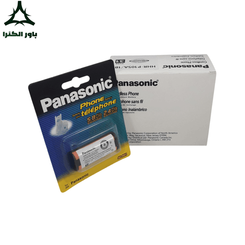 باتری تلفنی 2.4V 830mAh P105 پاناسونیک Panasonic | بسته 6 کارتی