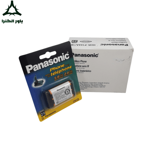 باتری تلفنی 3.6V 830mAh P104 پاناسونیک Panasonic | بسته 6 کارتی