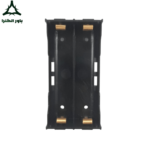 خشاب باتری روبردی 18650 دو تایی DIP
