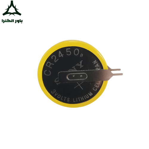 باتری سکه ای 3 ولت CR2450 سونی SONY | پلیت دار