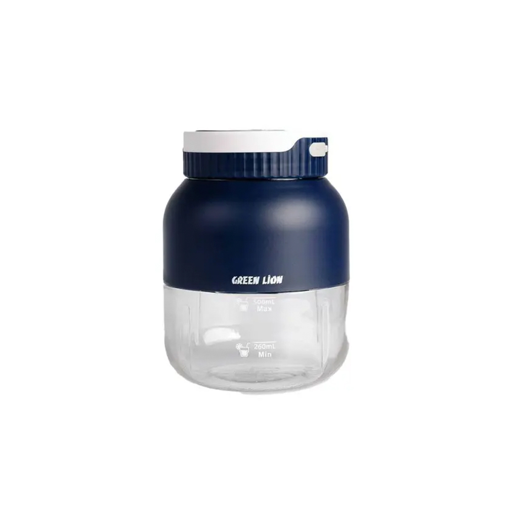بطری مخلوط کن گرین لاین مدل GREEN LION GNNUTBLEND NUTRI BLRND BLUE