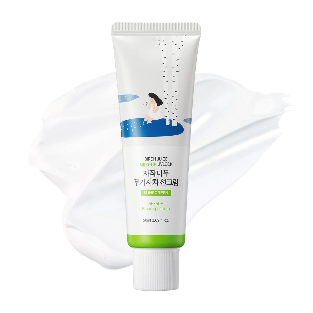 ضد آفتاب Mild Up راندلب Round Lab Mild Up Suncream حجم 50 میل