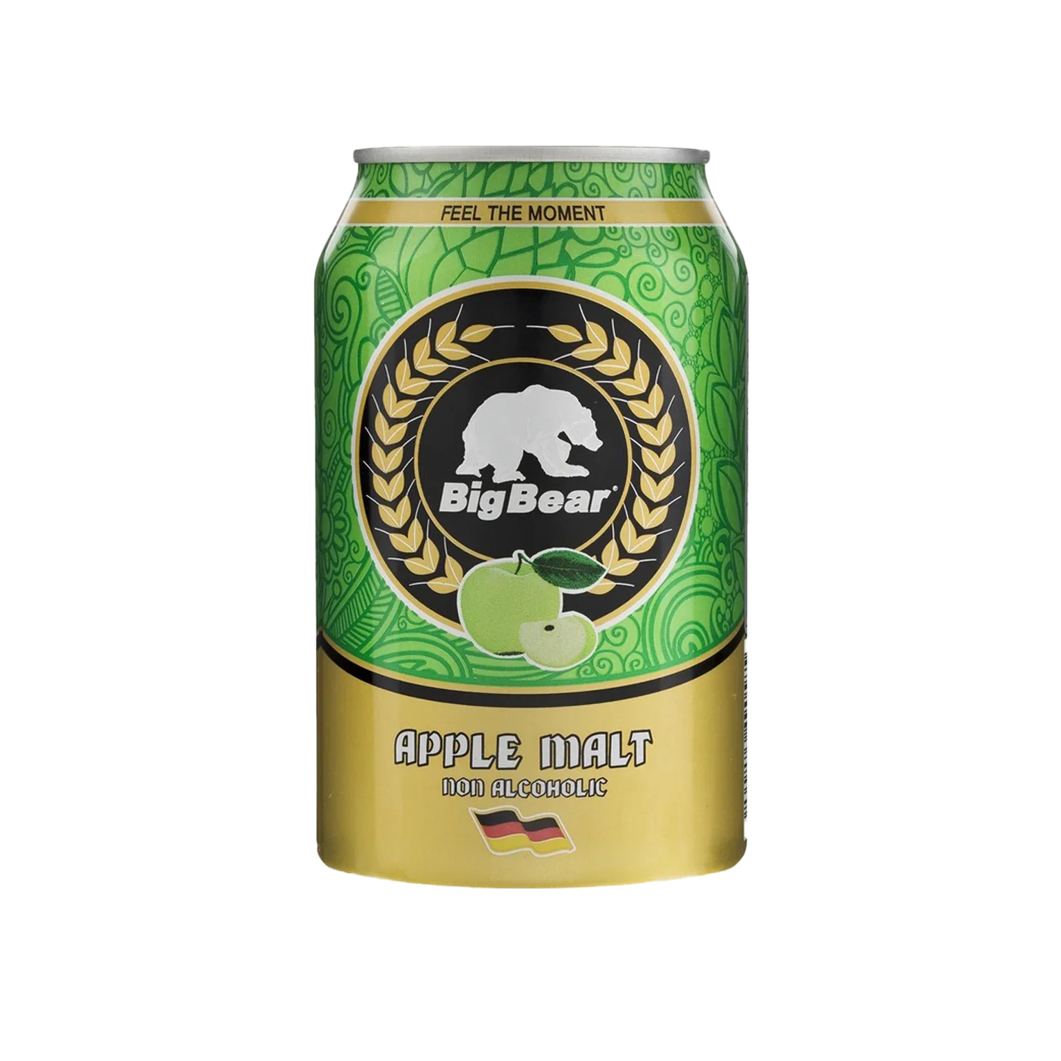 نوشیدنی مالت بدون الکل سیب بیگ بر Big bear non alcoholic apple malt drink