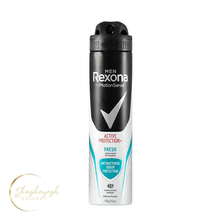 اسپری رکسونا مردانه اکتیو پروتکشن فرش ۲۰۰ میل Rexona Men Active Protection Plus Fresh Antiperspirant Spray 200ml