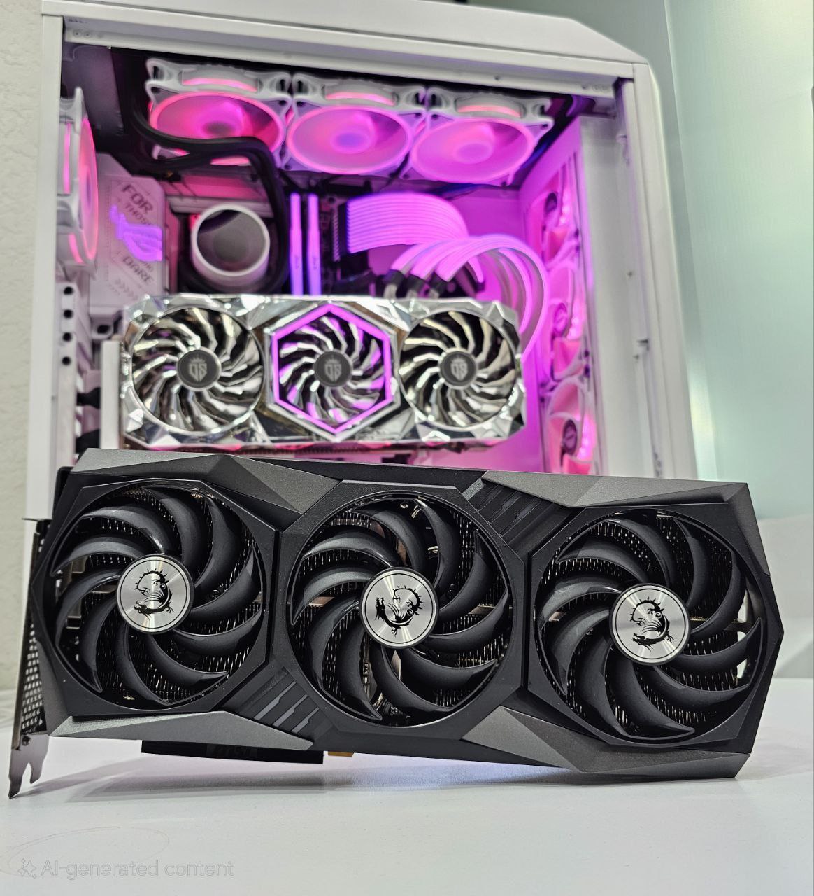 کارت گرافیک MSI RTX 3070 GAMING X TRIO 8GB استوک | نکس جنریشن - تخصصی ترین قطعات گیمینگ و رندر