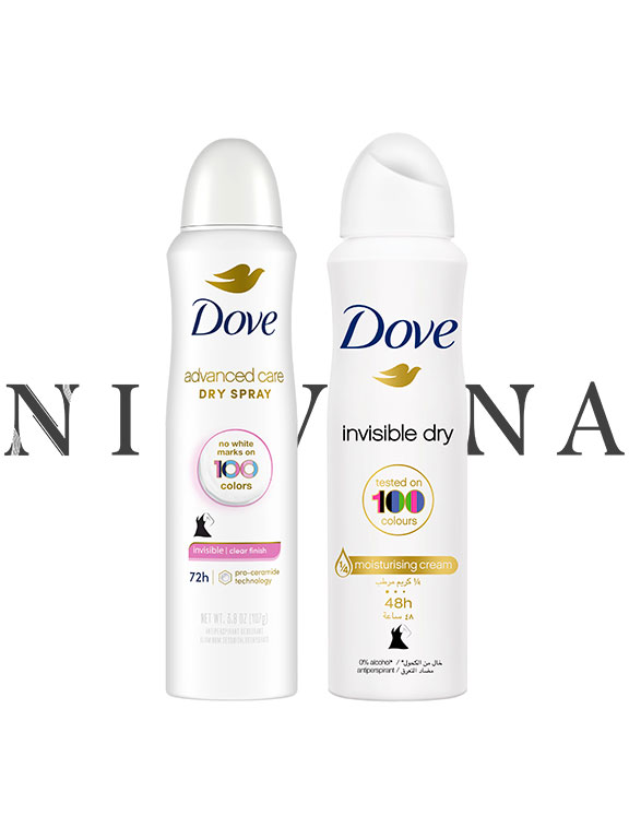 اسپری ضد تعریق و ضدلک زنانه داو Dove Invisible Deodorant Spray