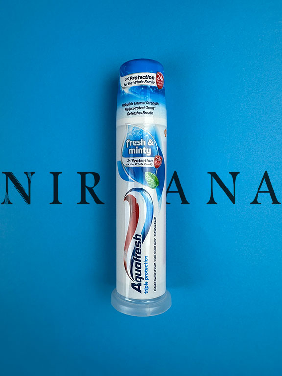 خمیر دندان نعنایی آکوافرش Aquafresh