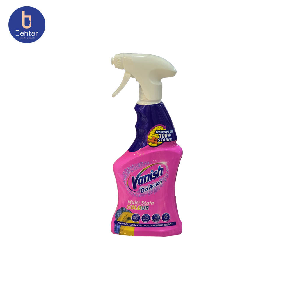 اسپری لکه بر لباس رنگی ونیش اصل مدل Oxi Action حجم 500 میل Vanish Oxi Action Stain Remover Spray, 500 ml