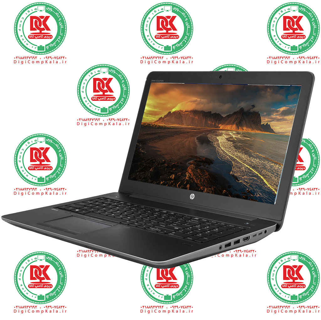 لپ تاپ 15.6 اینچ اچ پی HP ZBook 15 G4 Intel Core i7 7700HQ Nvidia Quadro M1200 4GB FullHD IPS نسل 7 اینتل سری قوی HQ گار