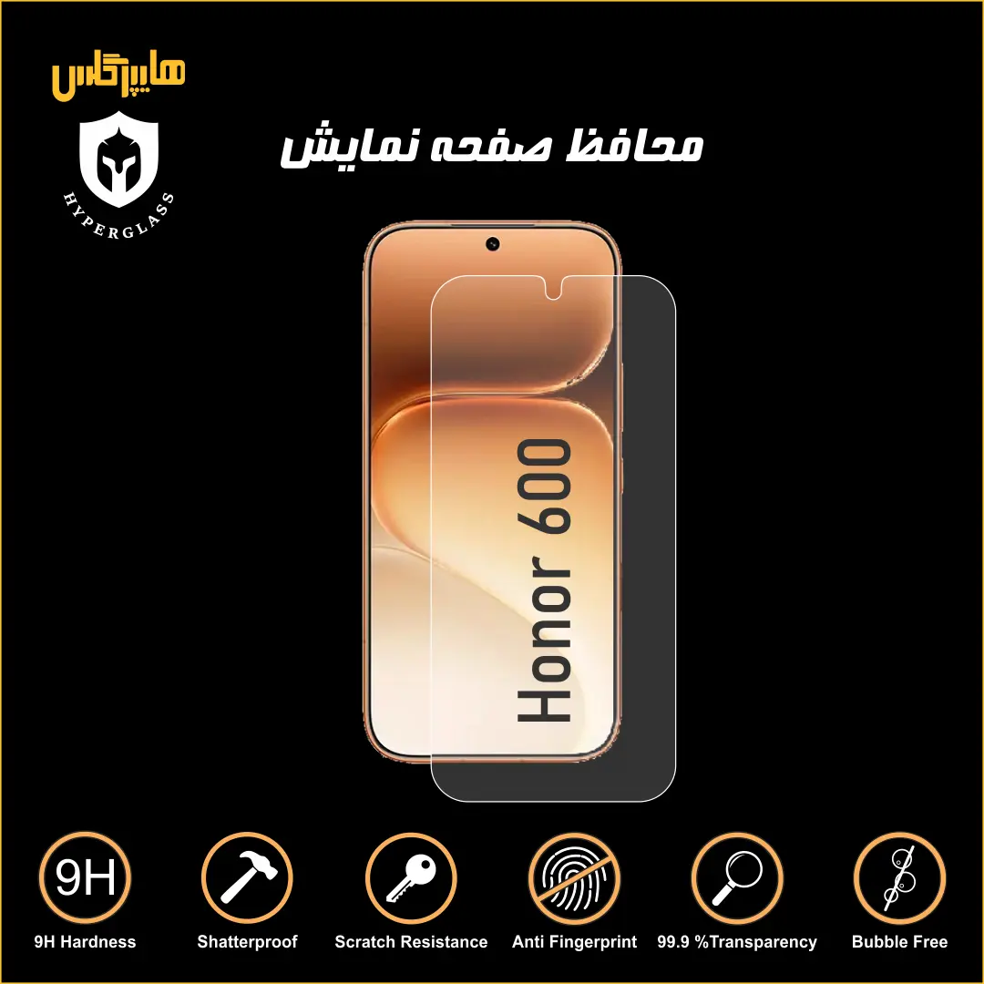 محافظ صفحه نمایش گوشی آنر 600