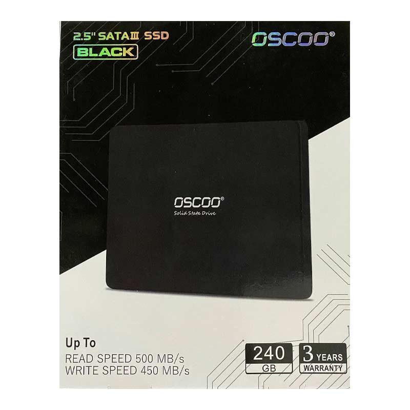 اس اس دی اینترنال اوسکو SATA مدل OSC-SSD-001 Black ظرفیت 240 گیگابایت