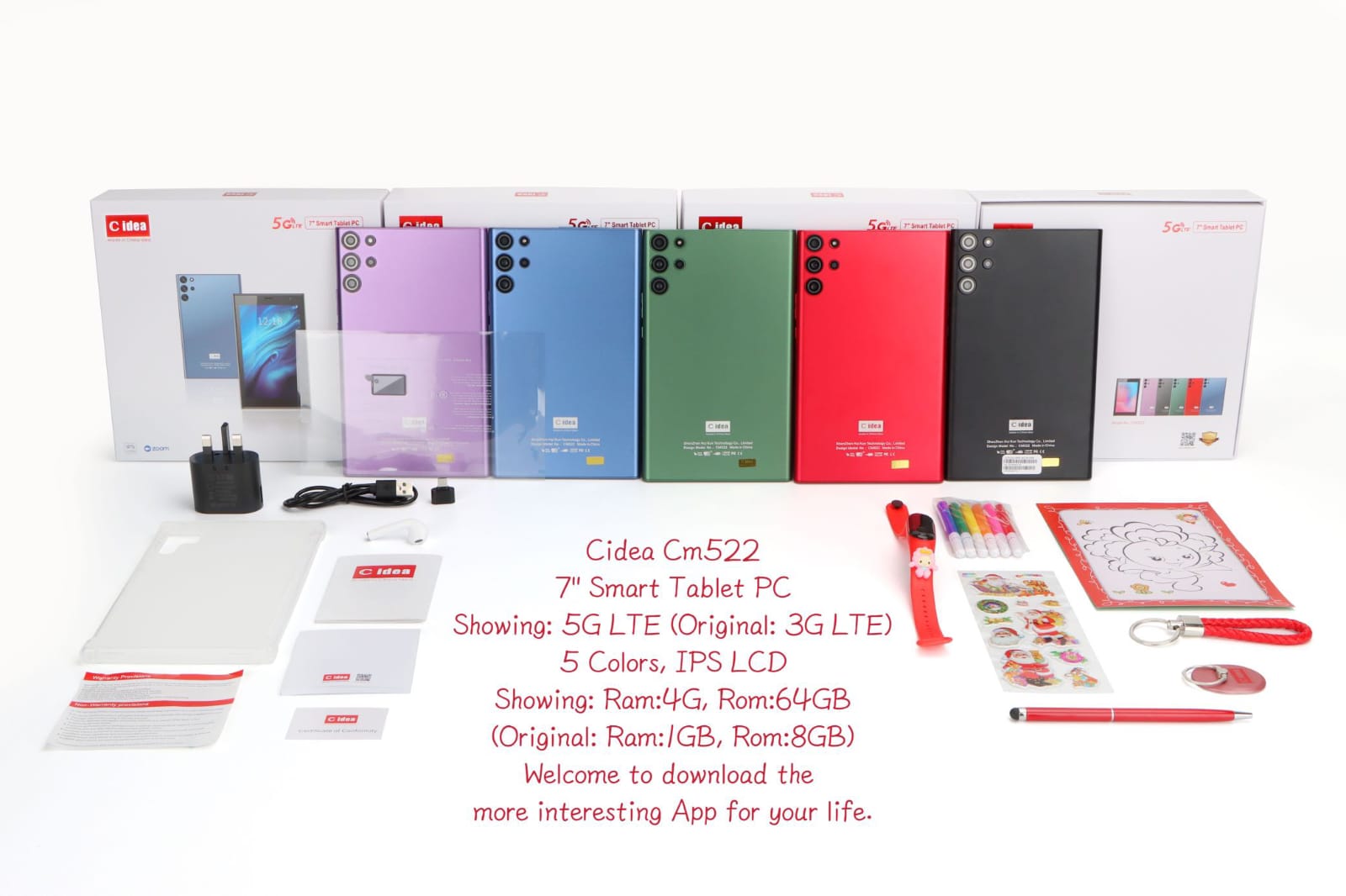 محافظ صفحه نمایش تبلت C idea مدل CM522 — تصویر ۵