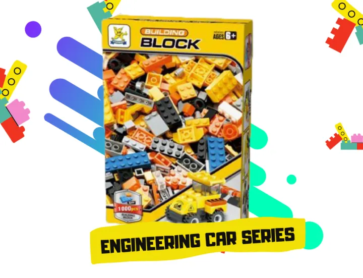 لگو کلاسیک 1000 قطعه BUILDING BLOCKS کد 1028 — تصویر ۴
