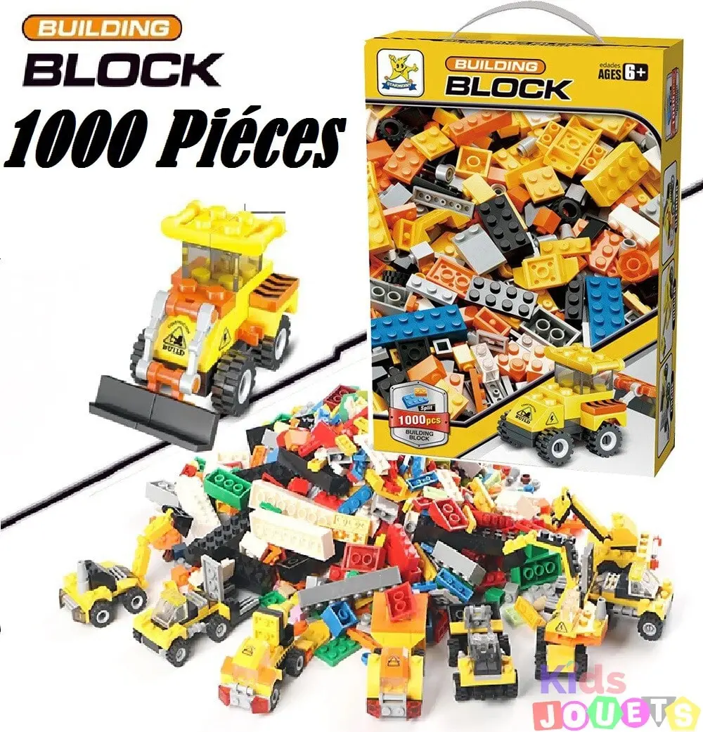 لگو کلاسیک 1000 قطعه BUILDING BLOCKS کد 1028 — تصویر ۳