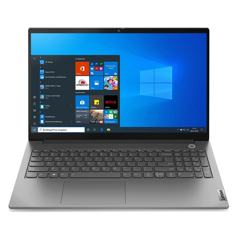 لپ تاپ لنوو 15 اینچی مدل Thinkbook 15 G2 ITL پردازنده Core i3-1115G4 رم 12GB حافظه 1TB+128GB SSD گرافیک 2GB MX450
