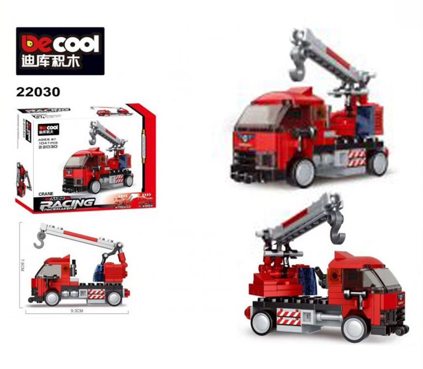 لگو ماشین 4 عددی عقب کش برند DECOOL کد 22030-22027 — تصویر ۵