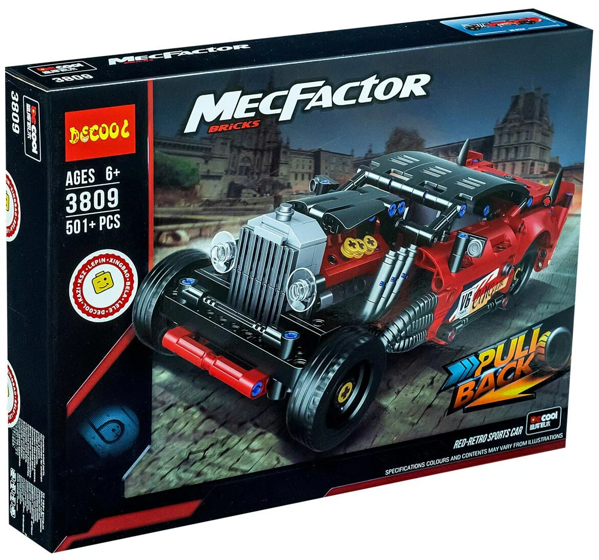 لگو ماشین خلاق MecFactor برند Decool کد 3809