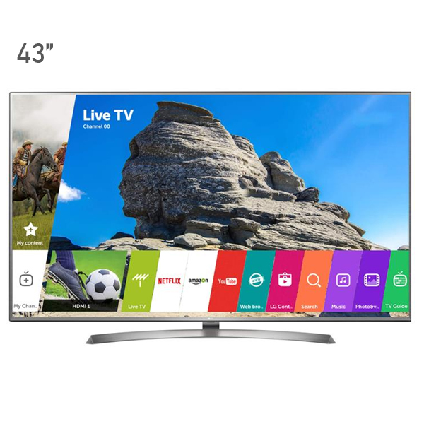 تلویزیون هوشمند ال جی 43UK66000GI سایز 43 اینچ