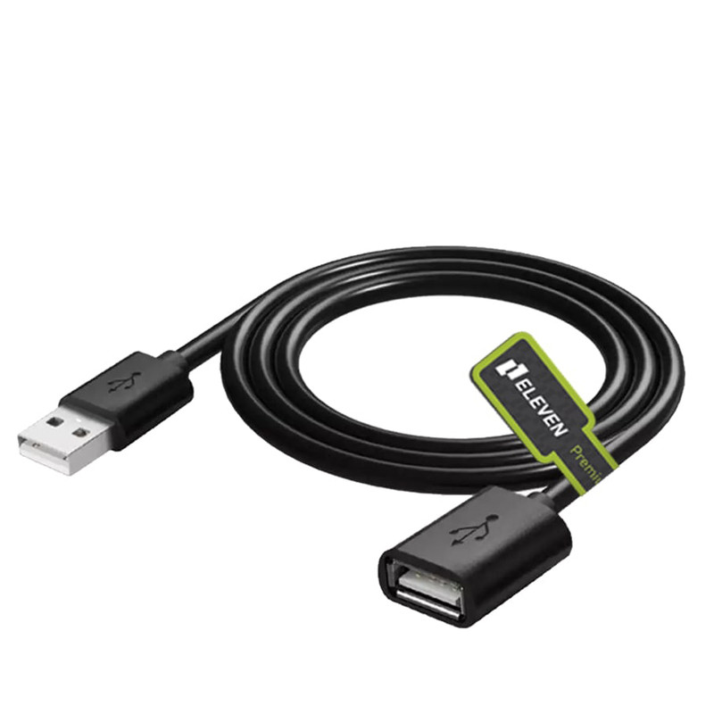کابل افزایش طول ELEVEN USB 2.0 متراژ 3 متر — تصویر ۵