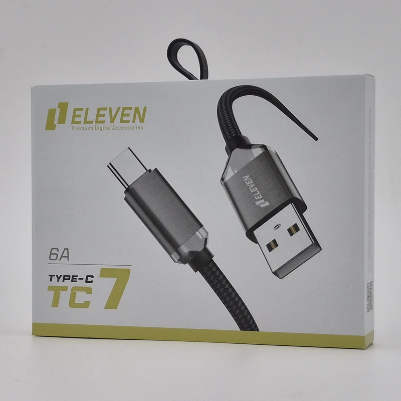کابل تبدیل USB به ELEVEN Type-C مدل TC7 — تصویر ۷