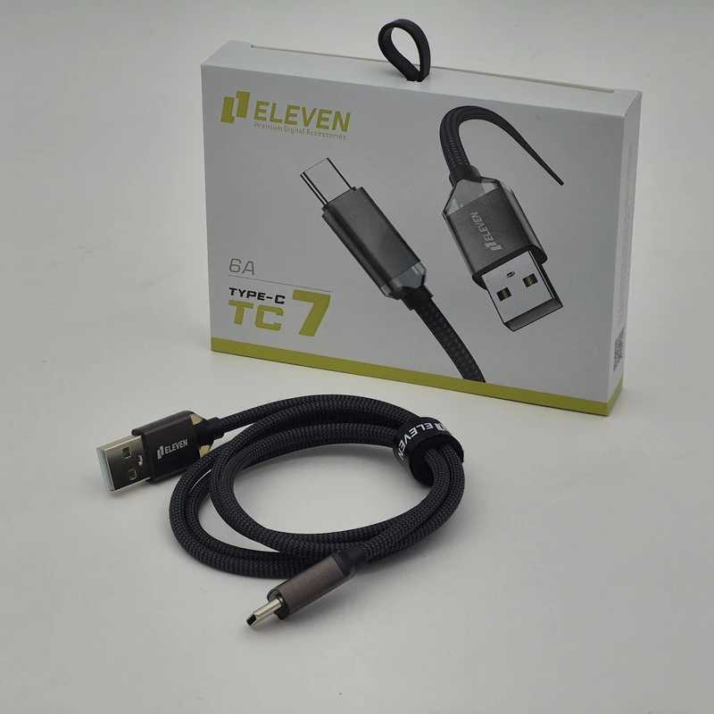 کابل تبدیل USB به ELEVEN Type-C مدل TC7 — تصویر ۵