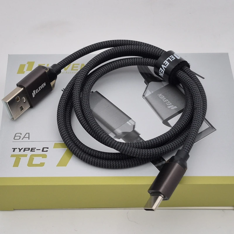 کابل تبدیل USB به ELEVEN Type-C مدل TC7 — تصویر ۶