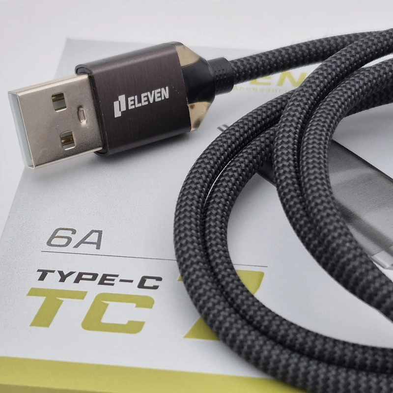 کابل تبدیل USB به ELEVEN Type-C مدل TC7 — تصویر ۴