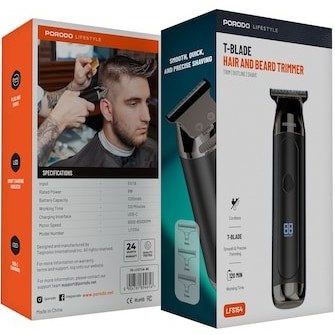 ماشین اصلاح مو و ریش پرودو مدل PD-LFST154 با تیغه T-Blade — تصویر ۳