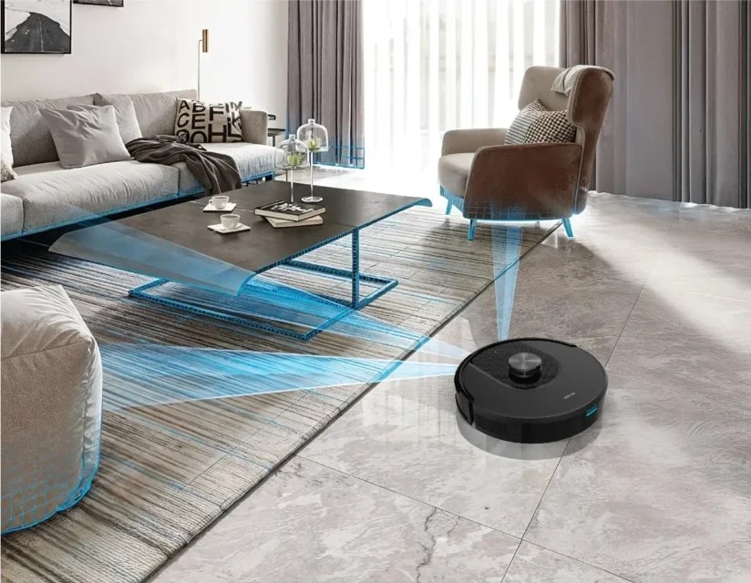 جاروبرقی رباتیک هوشمند گرین لاین مدل Smart Robot Vacuum Pro – مکش ۴۰۰۰ Pa — تصویر ۵