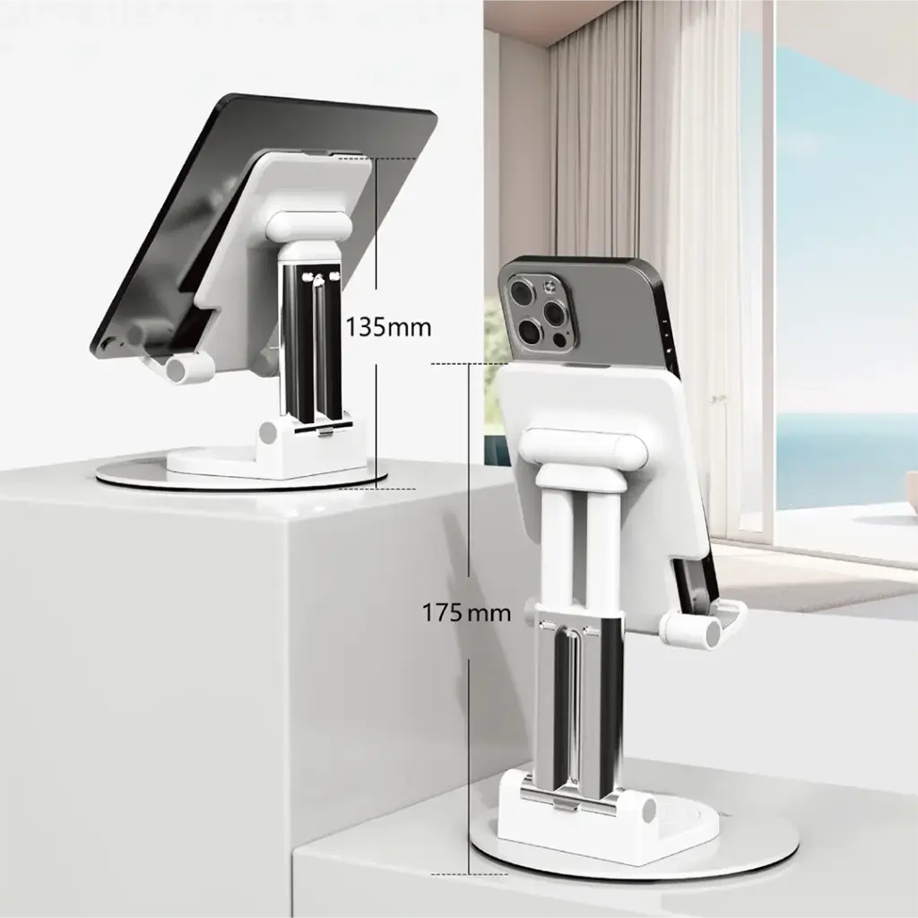 پایه نگه دارنده موبایل و تبلت پرودو مدل (Adjustable Telescopic Rod (PDCCT22WH — تصویر ۳