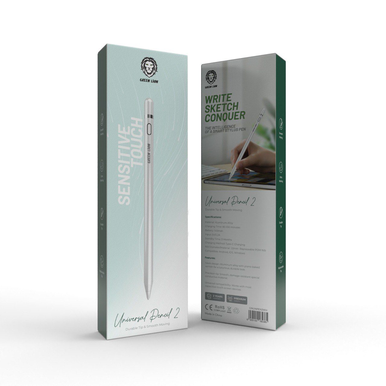 قلم لمسی گرین لاین مدل Universal Pencil 2 — تصویر ۳