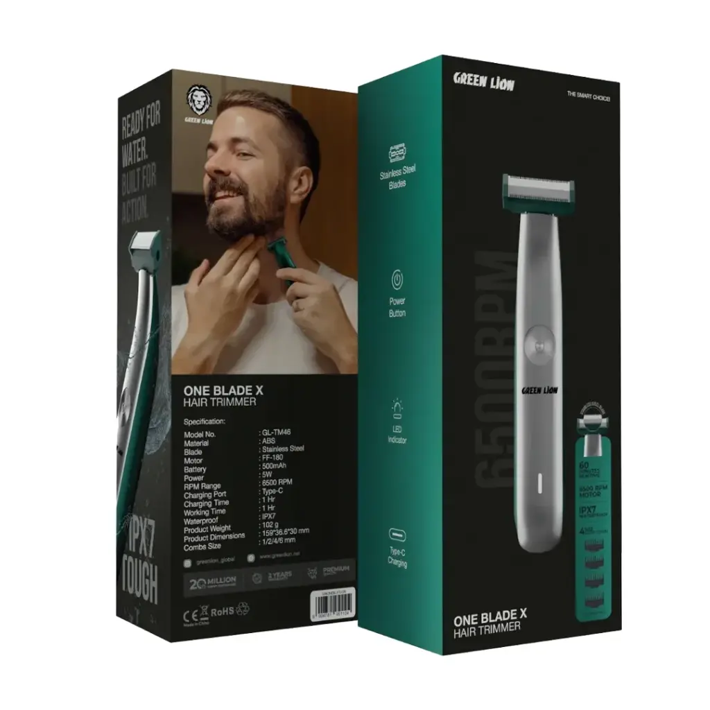 ماشین اصلاح گرین لاین مدل One Blade X(GNONEBLXSLGN) — تصویر ۵