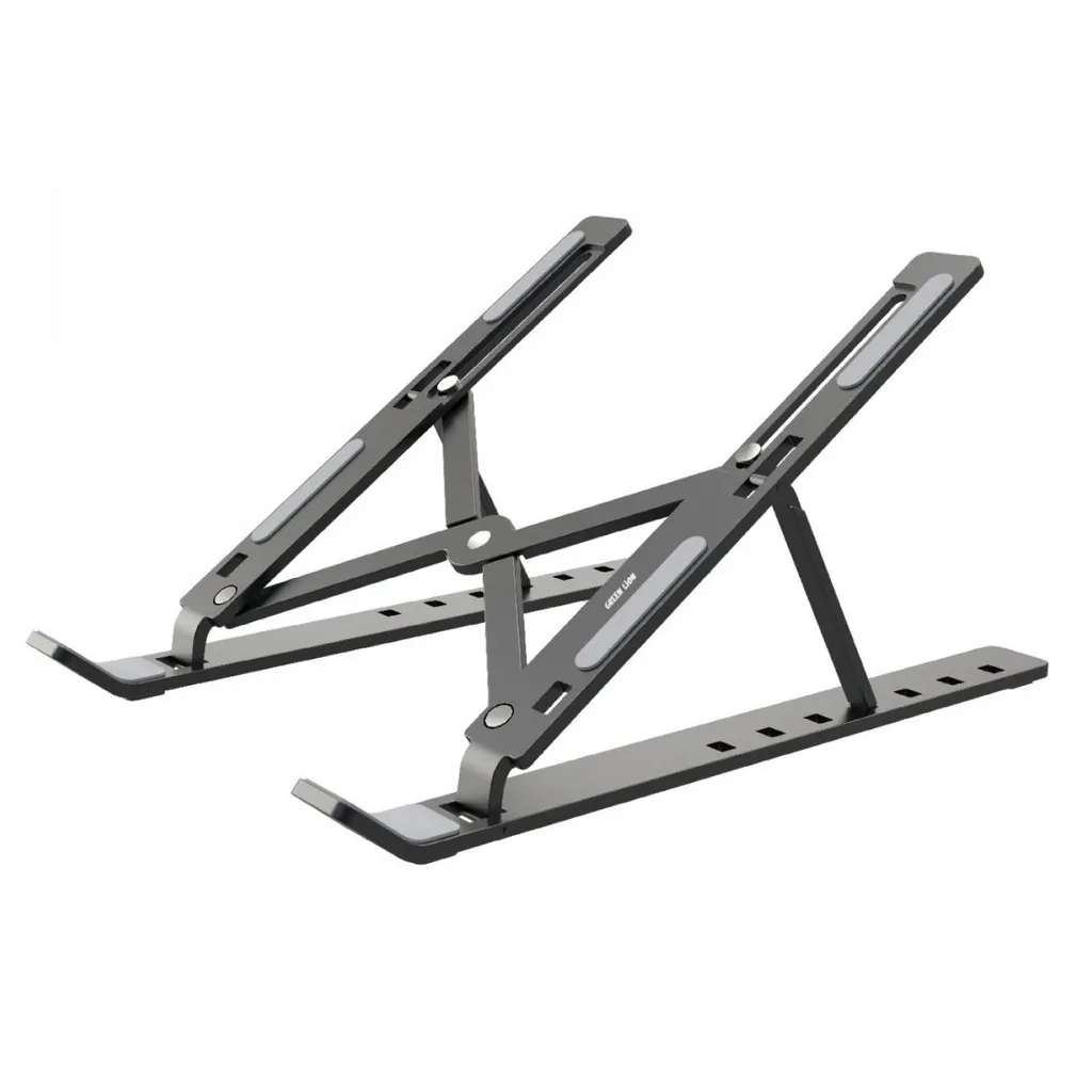 پایه نگهدارنده لپ‌تاپ گرین لاین مدل X-Foldable (GNXFOLDASGY) — تصویر ۳