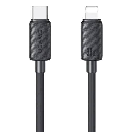 کابل شارژ USB-C به Lightning یوسمز مدل SJ697 طول 2 متر – مشکی