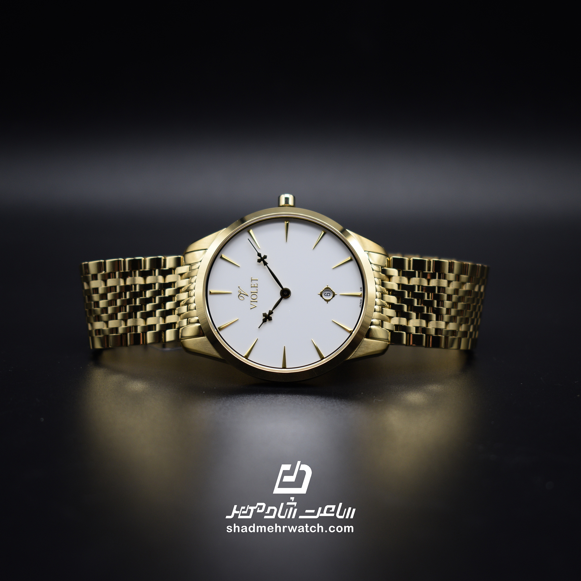 ساعت مچی ست مردانه ویولت مدل B0551G/2 — تصویر ۳