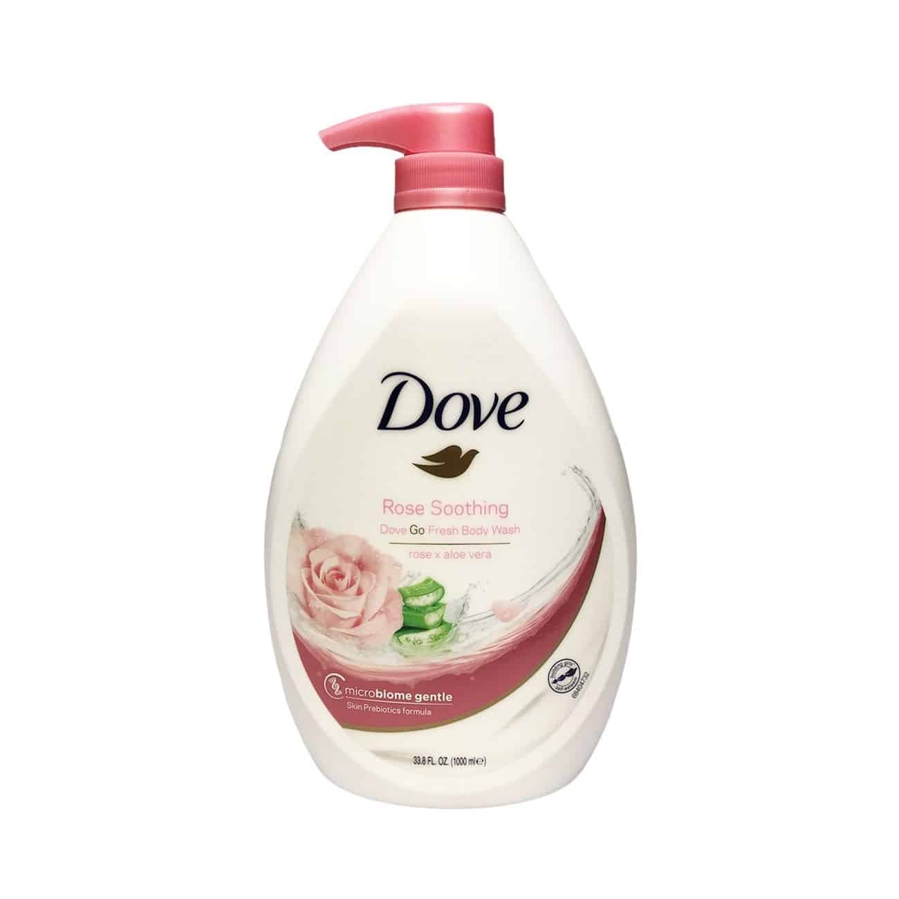 شامپو بدن پمپی داو مدل Go Fresh Rose حجم 1000 میلی لیتر — تصویر ۲