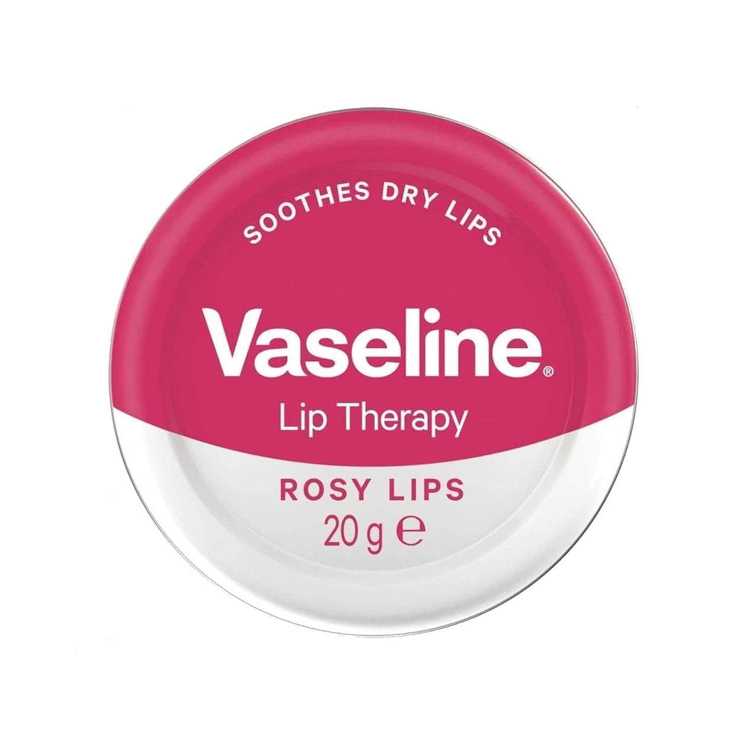 بالم لب صورتی وازلین مدل Rosy Lips 20g