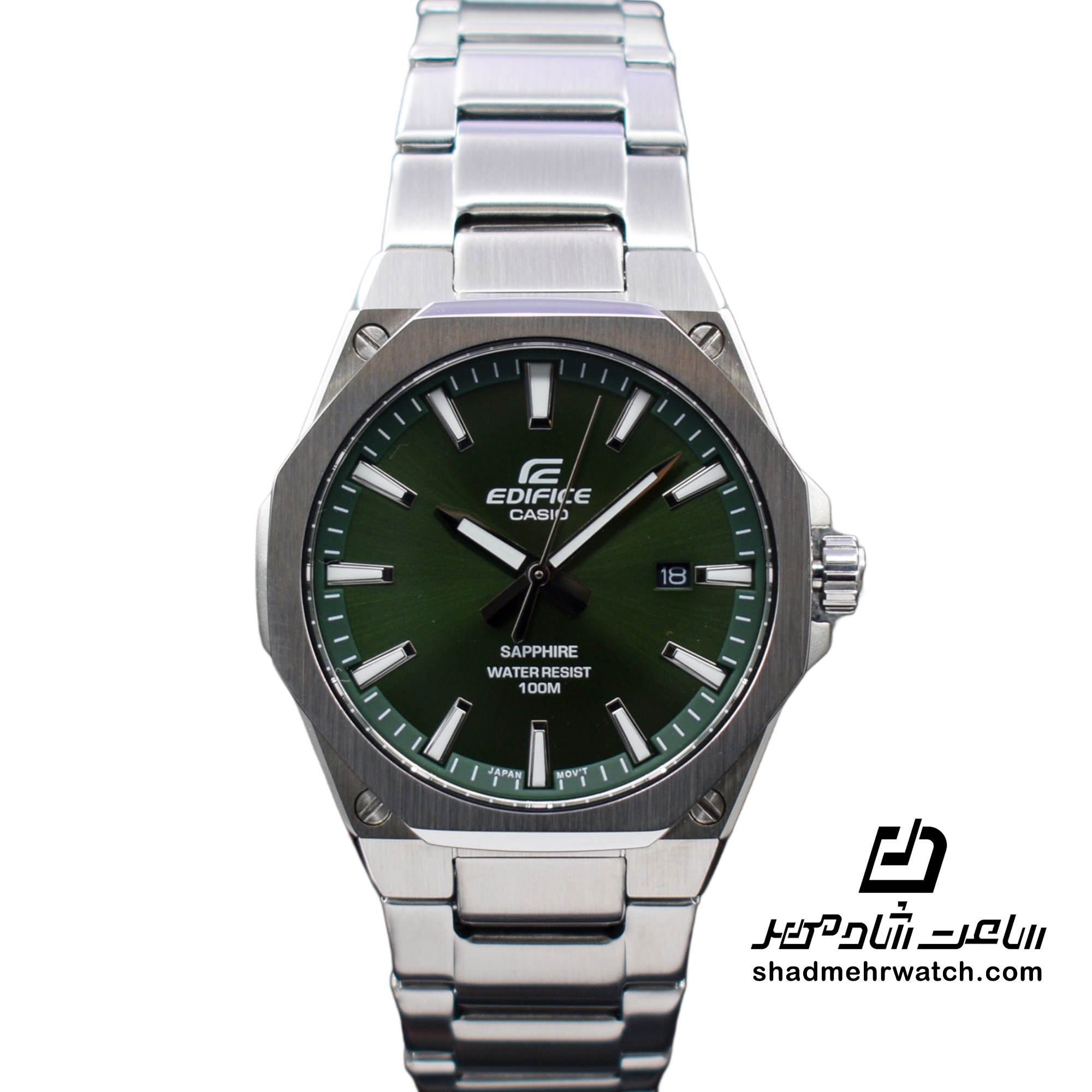 ساعت مچی کاسیو (Casio) مدل EDIFICE EFR-S108D-3AVUDF — تصویر ۲