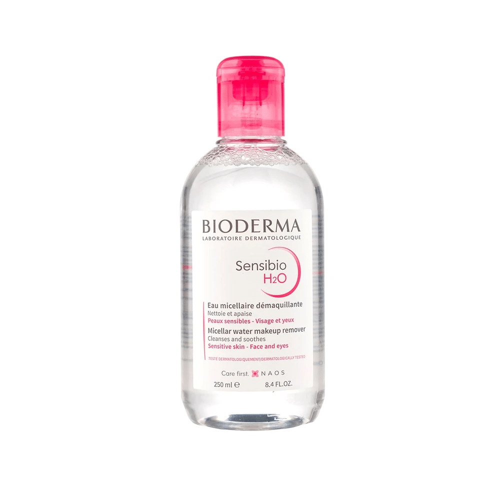محلول پاک کننده آرایش بایودرما مدل Sensibio H2O 250ml حجم 250 میلی لیتر