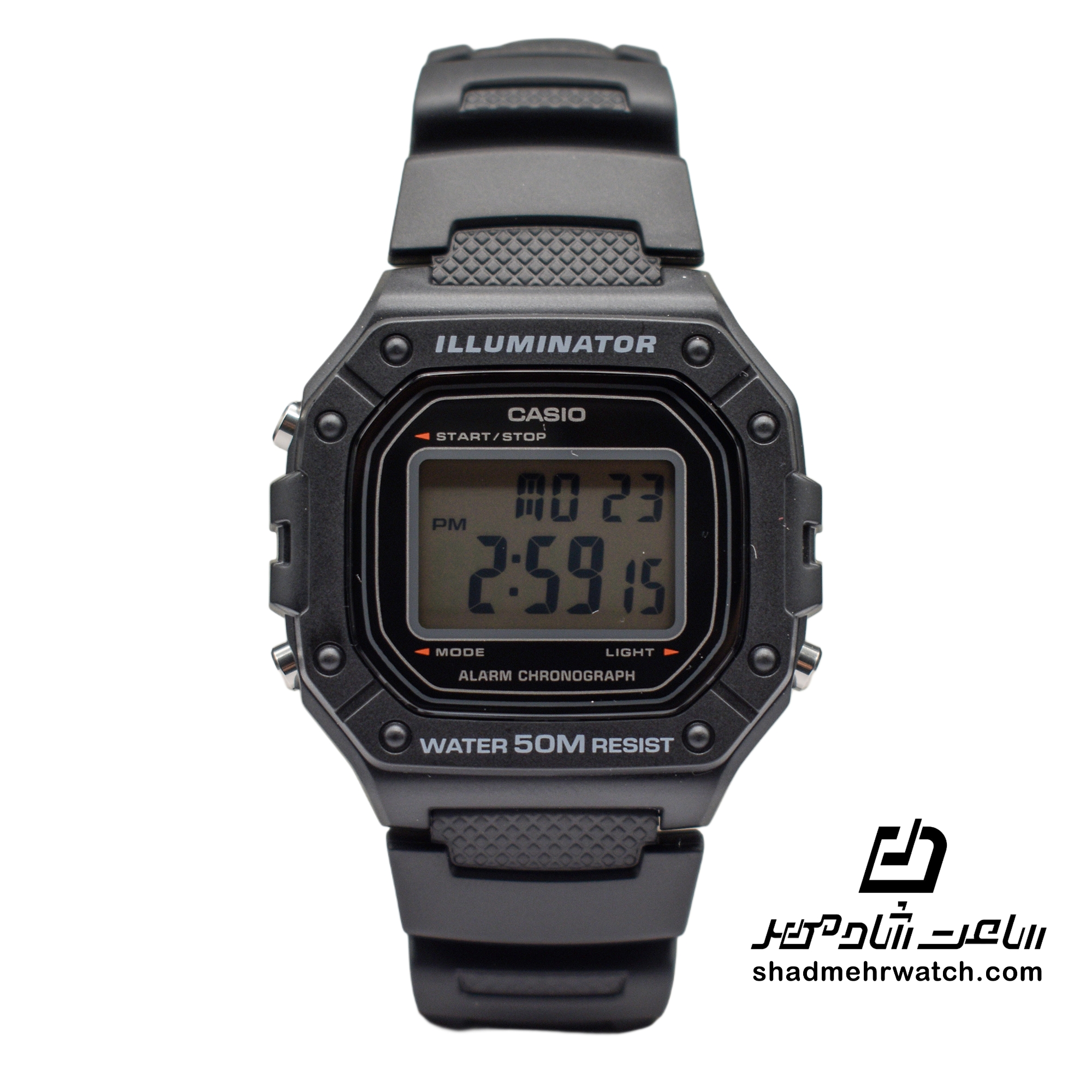 ساعت مچی اسپرت کاسیو (Casio) مدل W-218H-1AV — تصویر ۲