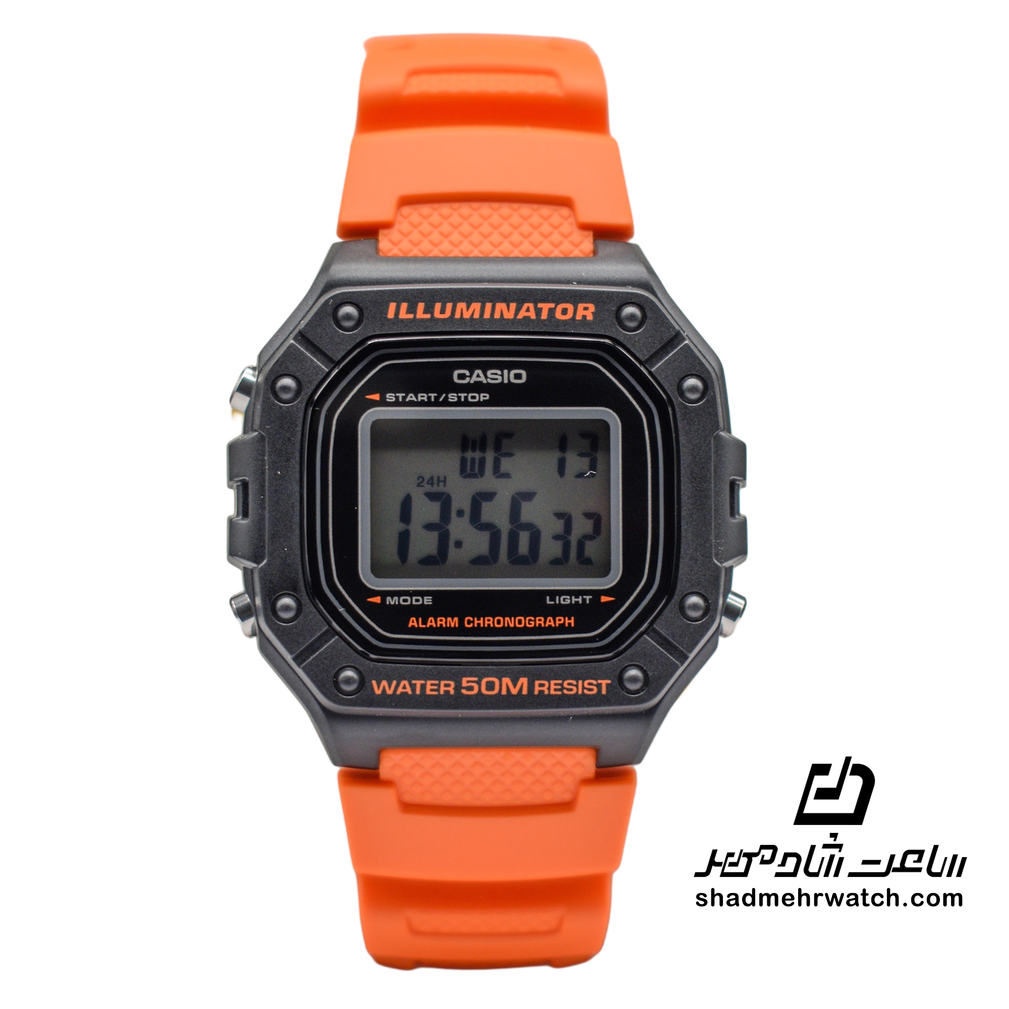ساعت مچی اسپرت کاسیو (Casio) مدل W-218H-4B2V — تصویر ۲