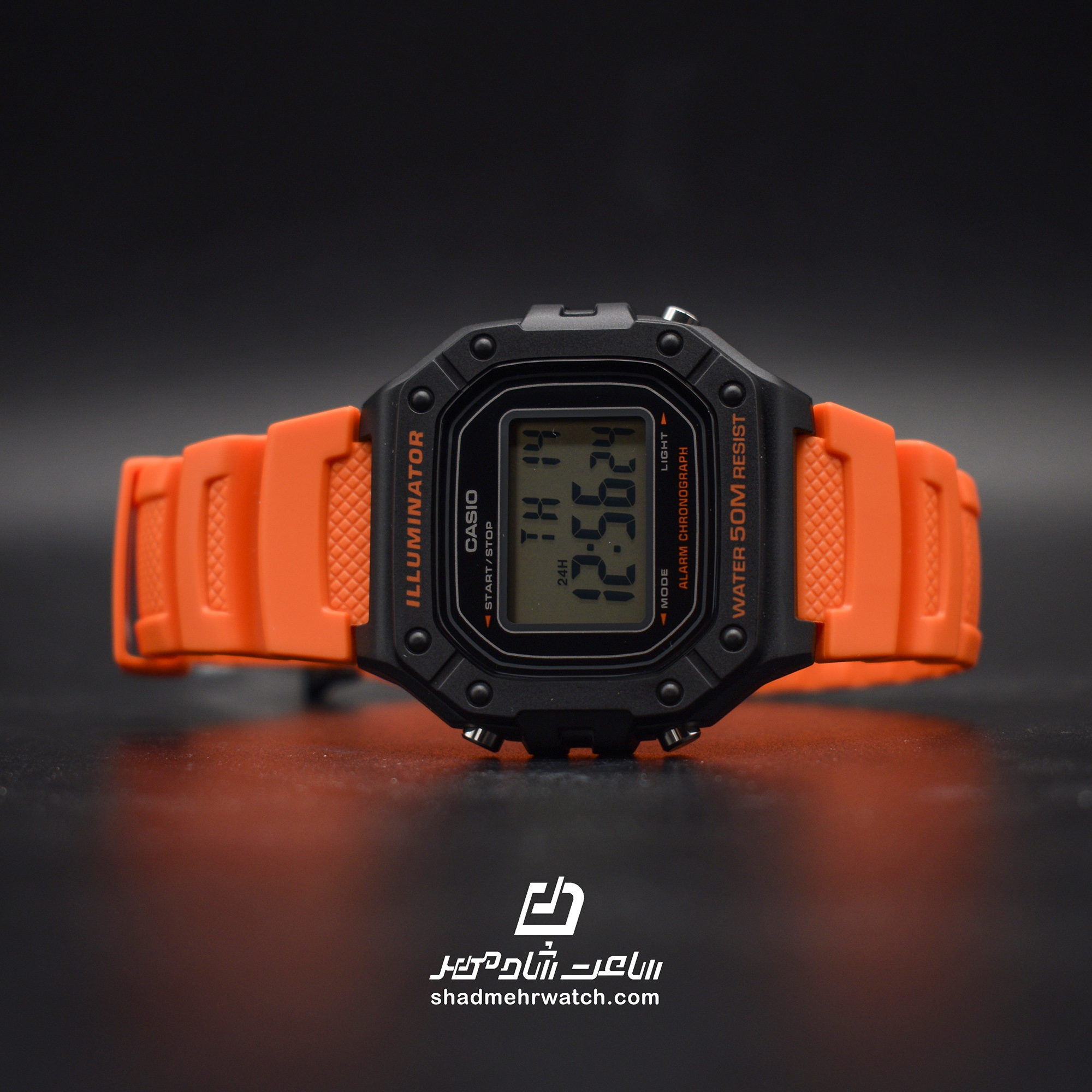 ساعت مچی اسپرت کاسیو (Casio) مدل W-218H-4B2V — تصویر ۳